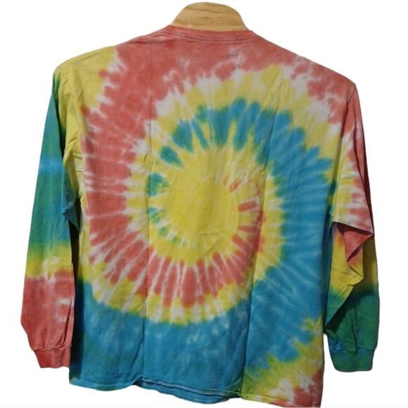 Cheech & Chong LIT Tie Dye Long Sleeve Shirt‎ size XLarge - Picture 2 of 9